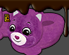 M| slipper bear roxa"