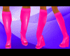 ~Diva~Hot Pink PVC Boots