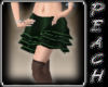 SP Dark Goth Skirt Green