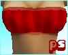 -PS- Short Red Bustier