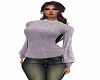 lavender sweater