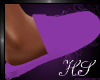 !T! slippers purple-fema