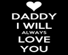 I love my Daddy!