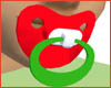 Pacifier (Red/Green)