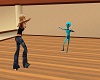 Teal Alien Dance