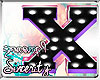 XOX Letter "X"
