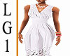 LG1 White Dress Powerfit
