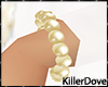 K* Pearl Gold Bracelet
