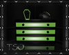TSO~Coffin Dresser Lime 