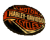 Harley Spinning Button