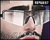 Y. Silver Pulse Glasses