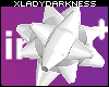 LDK-X-mas Bow WHITE