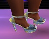Zoe: Yellowblue heels