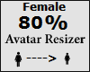 Avatar scaler 80% Female