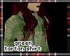 green tartan shirt