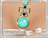 [M]Pretty Aqua Necklace
