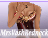 [V]RED AND GOLD GOWN