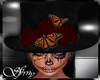 *S* Hat Rose Butterfly
