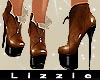 *L* Plunging Boots Brown