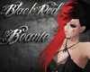 ~LL Black/RedBeanie