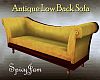 Antq Lowback Sofa Yellow