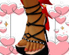 Valentine Black Heels