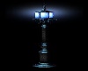 Blue Street Lamp