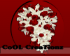 CoOL~White&Red Bouquet