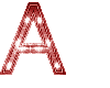 Letter A animated