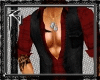 Muscle Vest Top Red