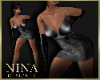 NC | Leather Power Dress