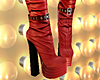*C*Red Leather Boots