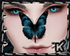 |K| Nose Butterfly BlueM
