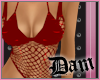 [D]™Netted PVC - Red