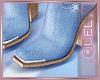 Q • Blue Denim Boots