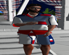 RED WHITE-BLUE FULL FIT