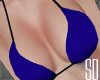 SD I Blue Bikini Top