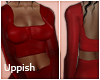 }U{ Rozie Top -Red