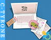 Laptop Pink