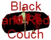 Black and Red Couch