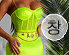 Dress Sexy Neon Amor