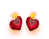 Heart Candles Valentines