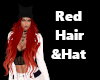 Red Hair &Hat