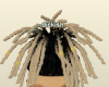 dreads with gold cuff