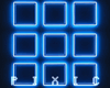 Blue Neon Background