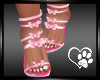 Pink Butterfly Heels