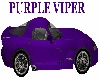 Viper Purple Sports Car