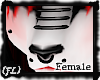 {FL}Piercing Blk-Kitsune