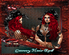 cassey hair red