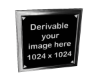 Derivable photo frame